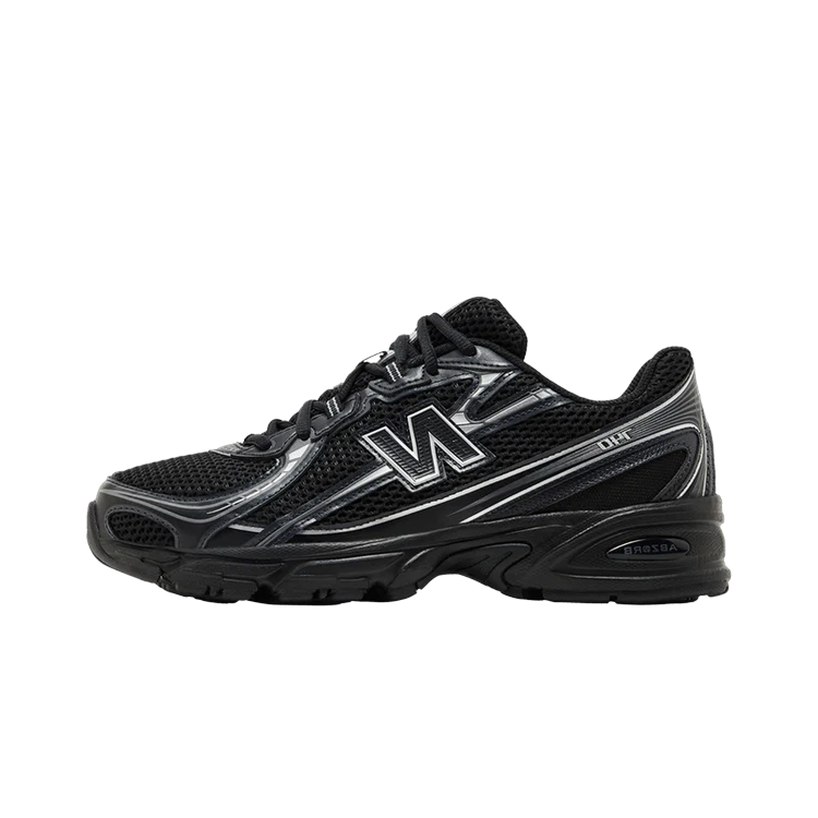 New Balance 740v2 Black Grey Silver