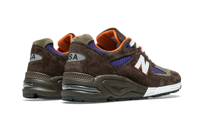 New Balance 990v2 MiUSA Brown Purple