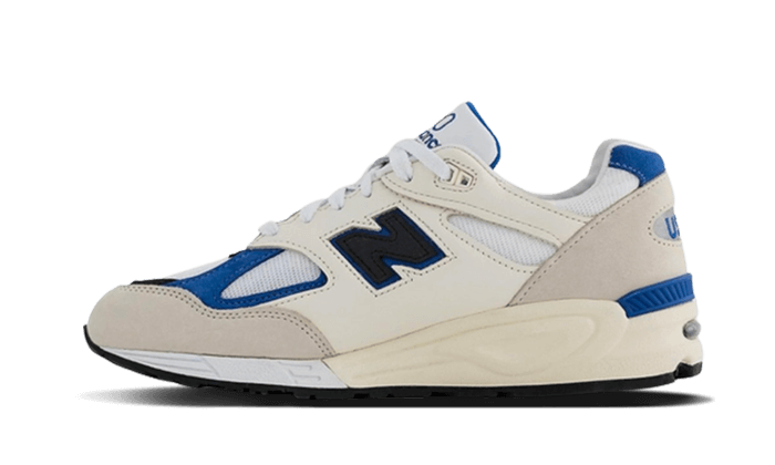 New Balance 990v2 MiUSA White Blue