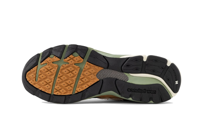 New Balance 990v3 MiUSA Tan Green
