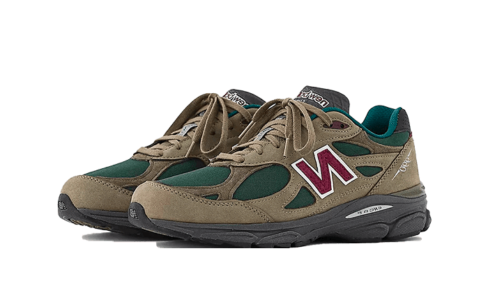 New Balance 990v3 MiUSA Teddy Santis Green Purple