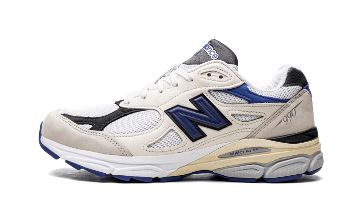 New Balance 990v3 MiUSA White Blue