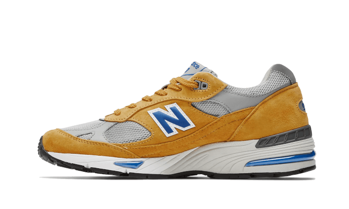 New Balance 991 Yellow Blue