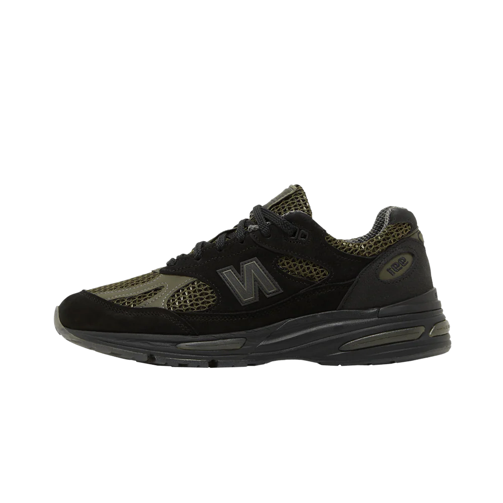 New Balance 991v2 MiUK Stone Island Black