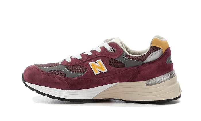 New Balance 992 Burgundy Gold