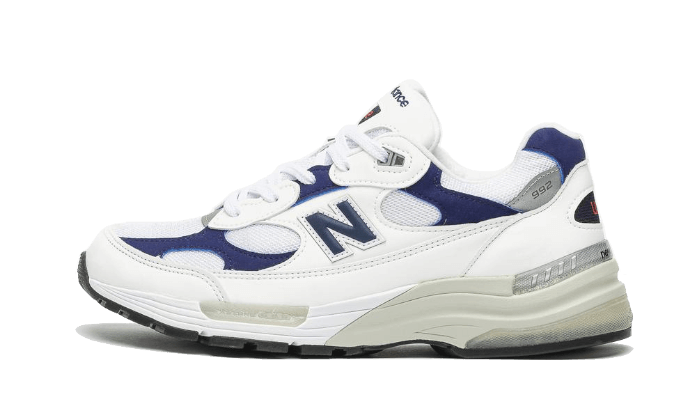 New Balance 992 White Navy