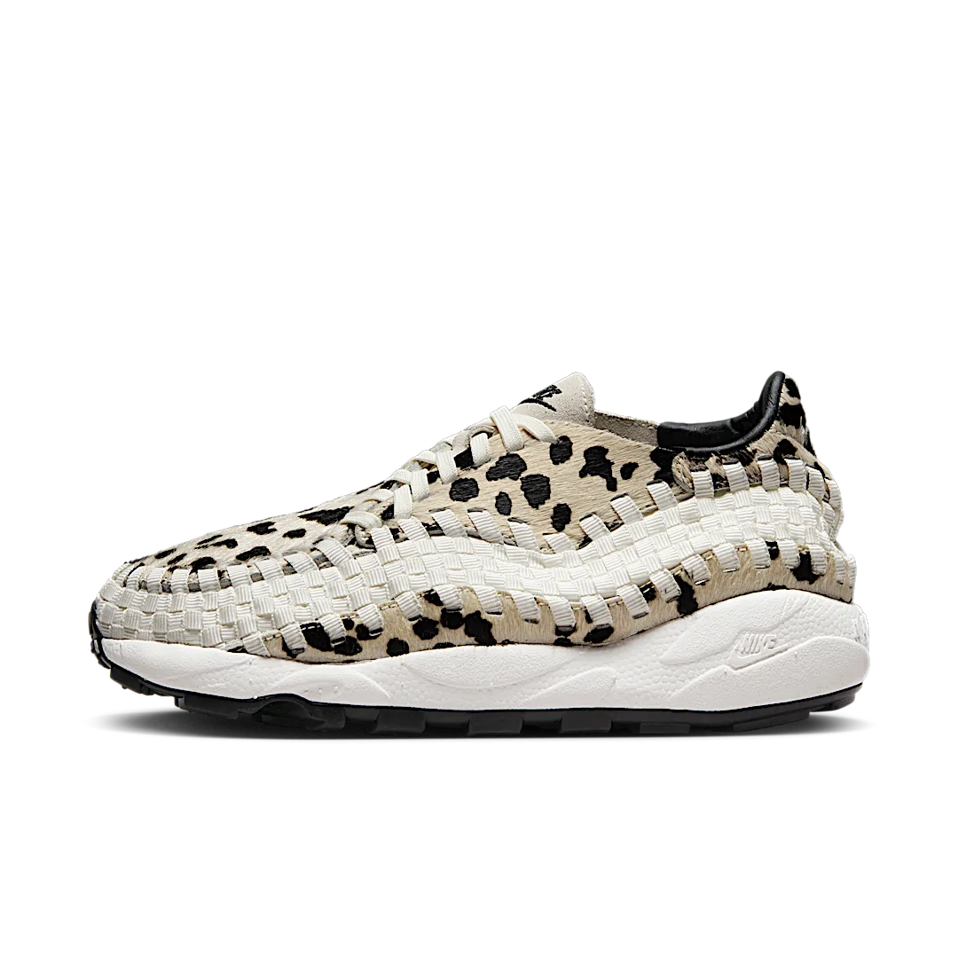 Nike Air Footscape Woven PRM White Cow Print
