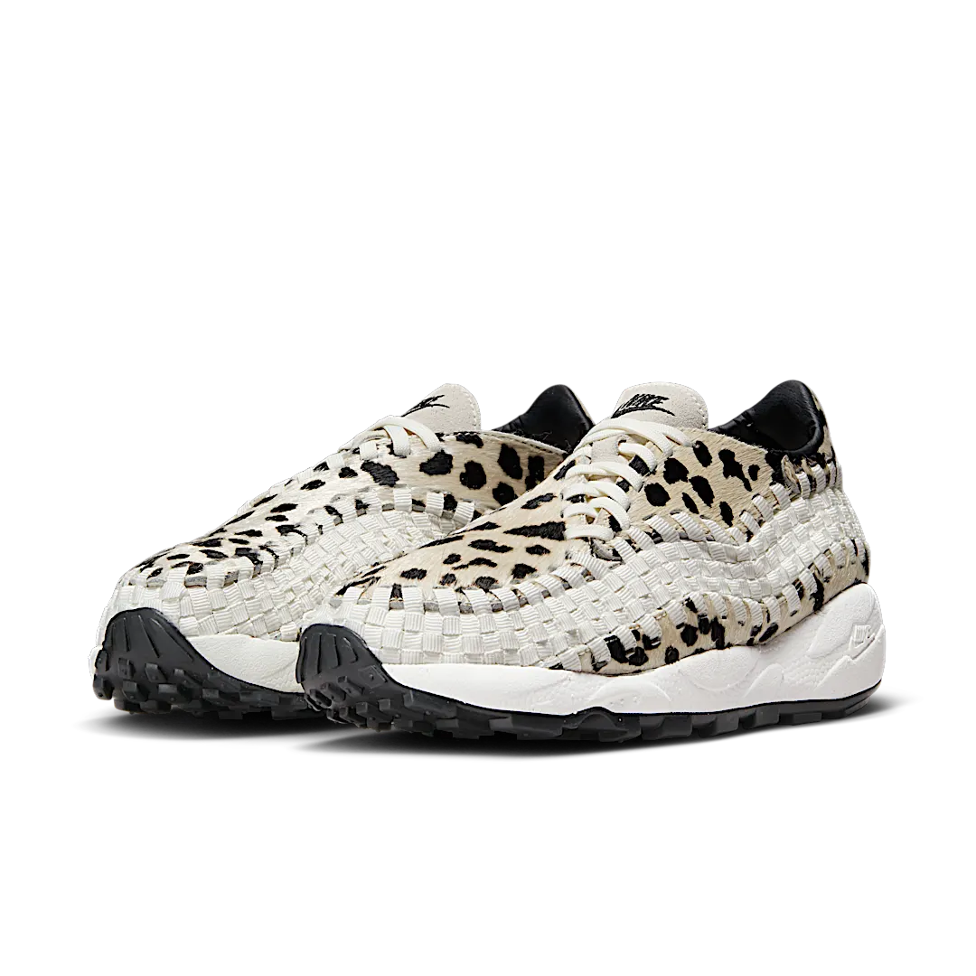 Nike Air Footscape Woven PRM White Cow Print