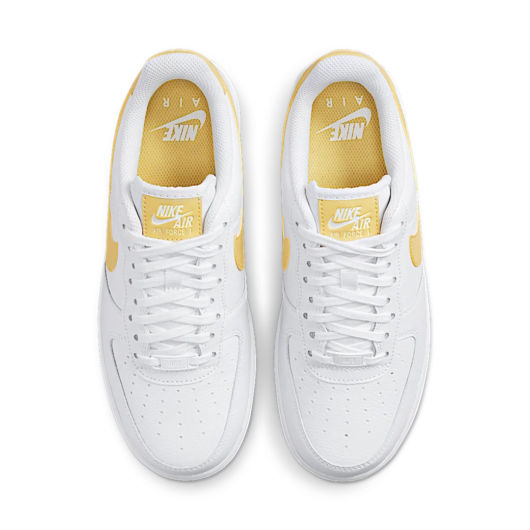 Nike Air Force 1 '07 White Saturn Gold White White