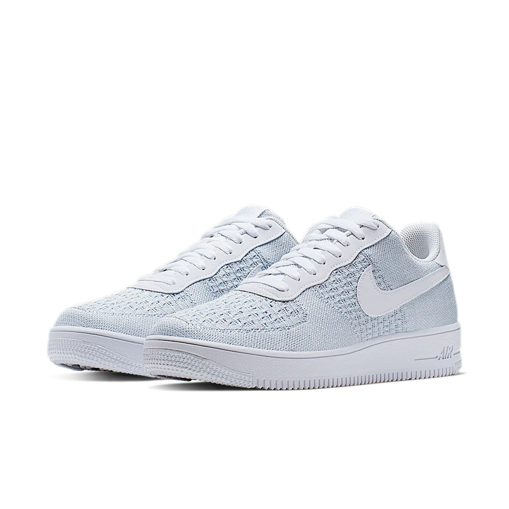 Nike Air Force 1 Flyknit 2 White Pure Platinum