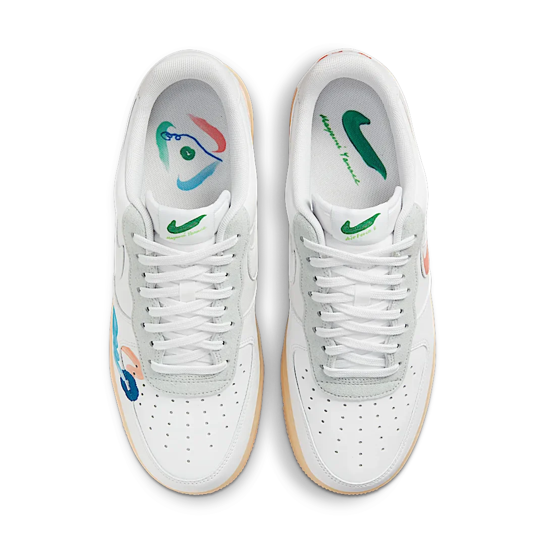 Nike Air Force 1 Flyleather Mayumi Yamase White