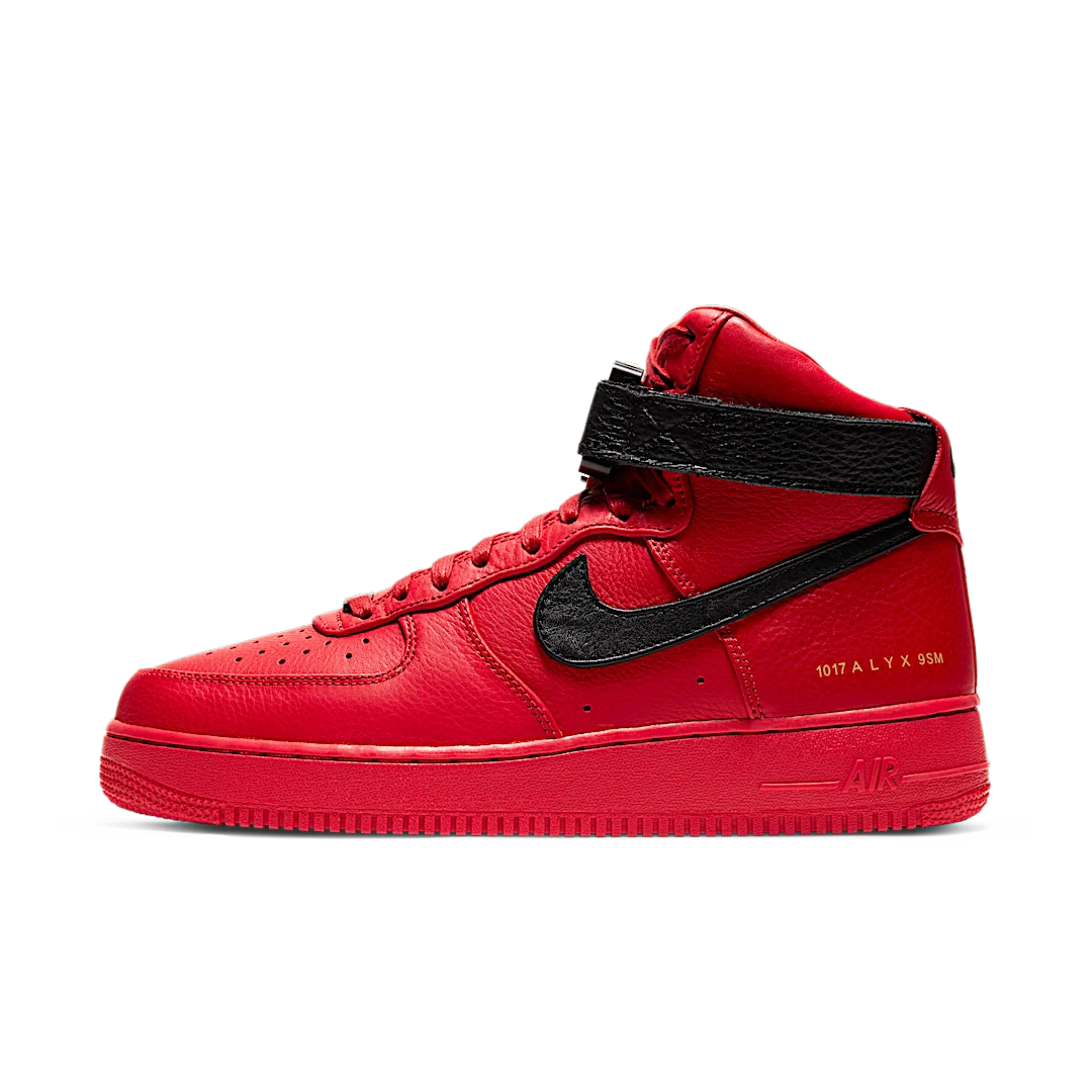 Nike Air Force 1 High 1017 ALYX 9SM Red Black
