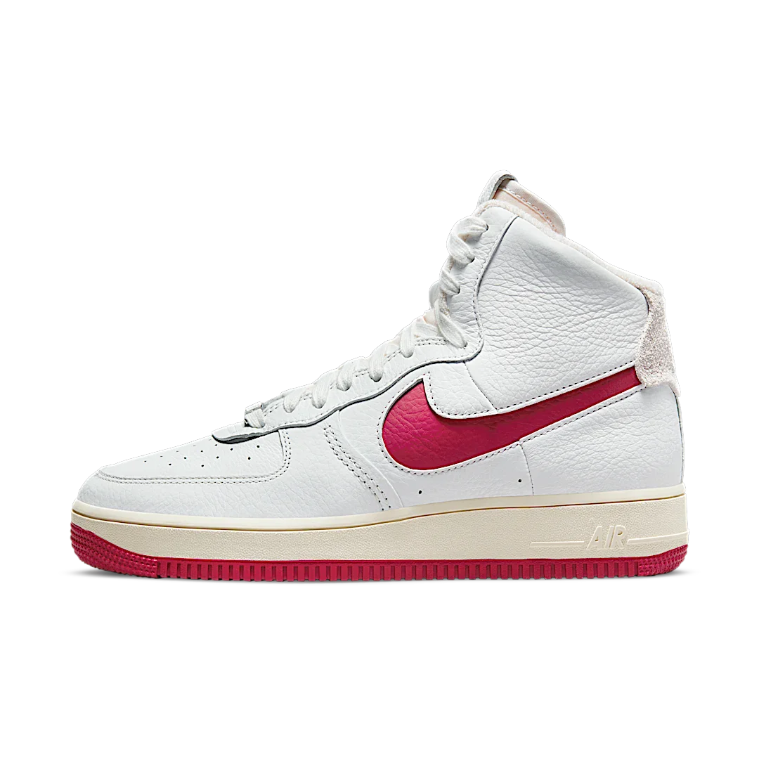 Nike Air Force 1 High Sculpt Summit White Gym Red