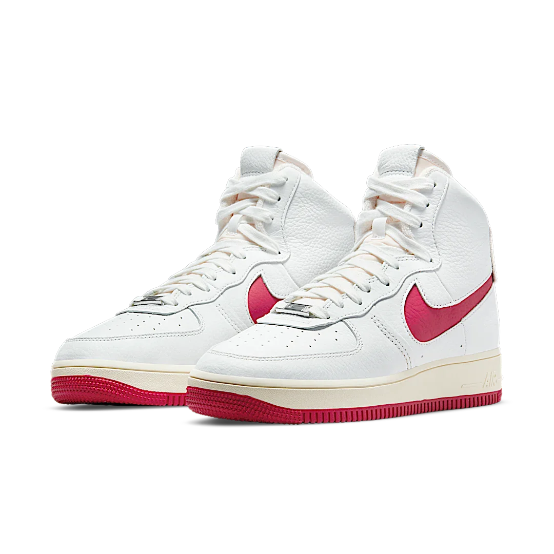 Nike Air Force 1 High Sculpt Summit White Gym Red