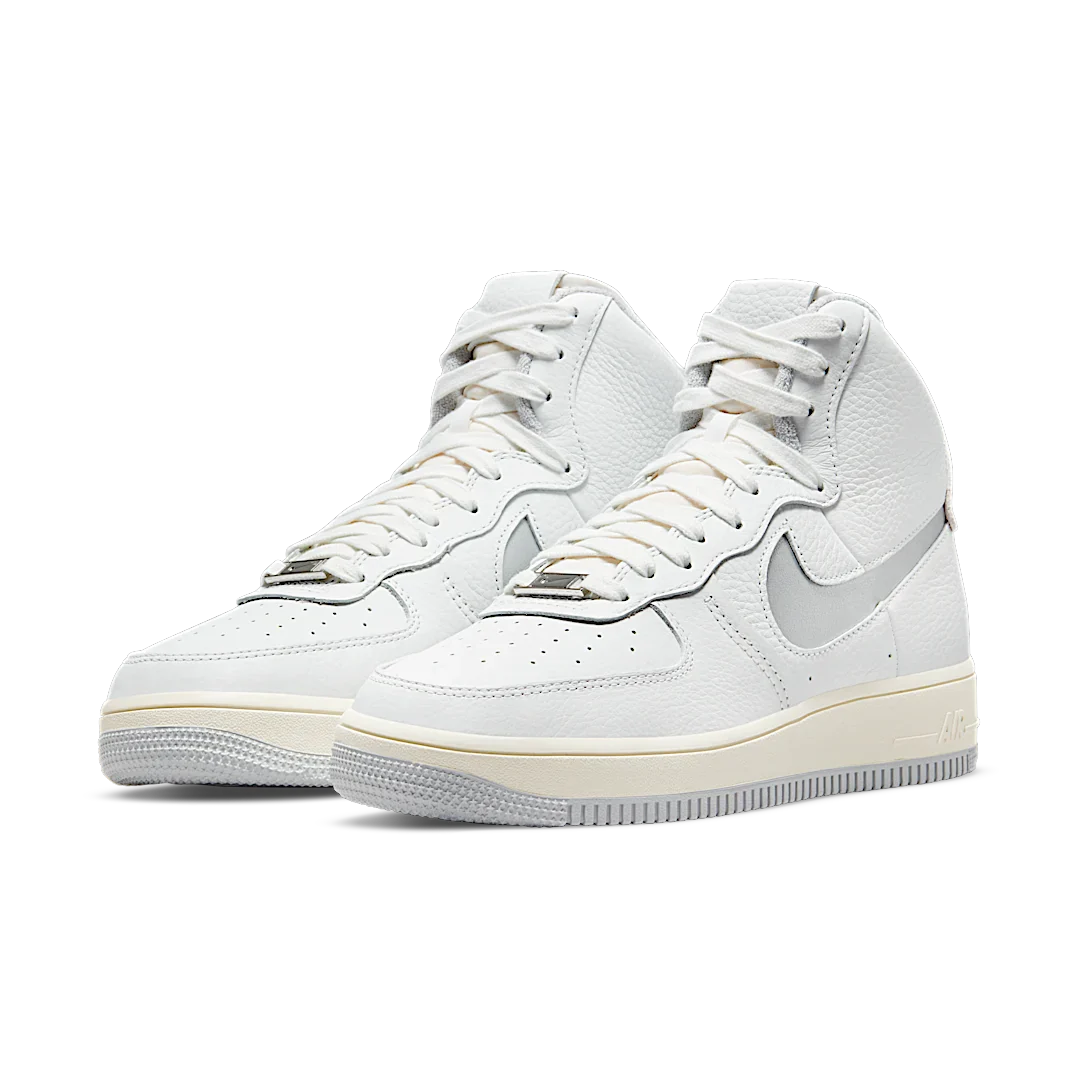 Nike Air Force 1 High Sculpt White Silver