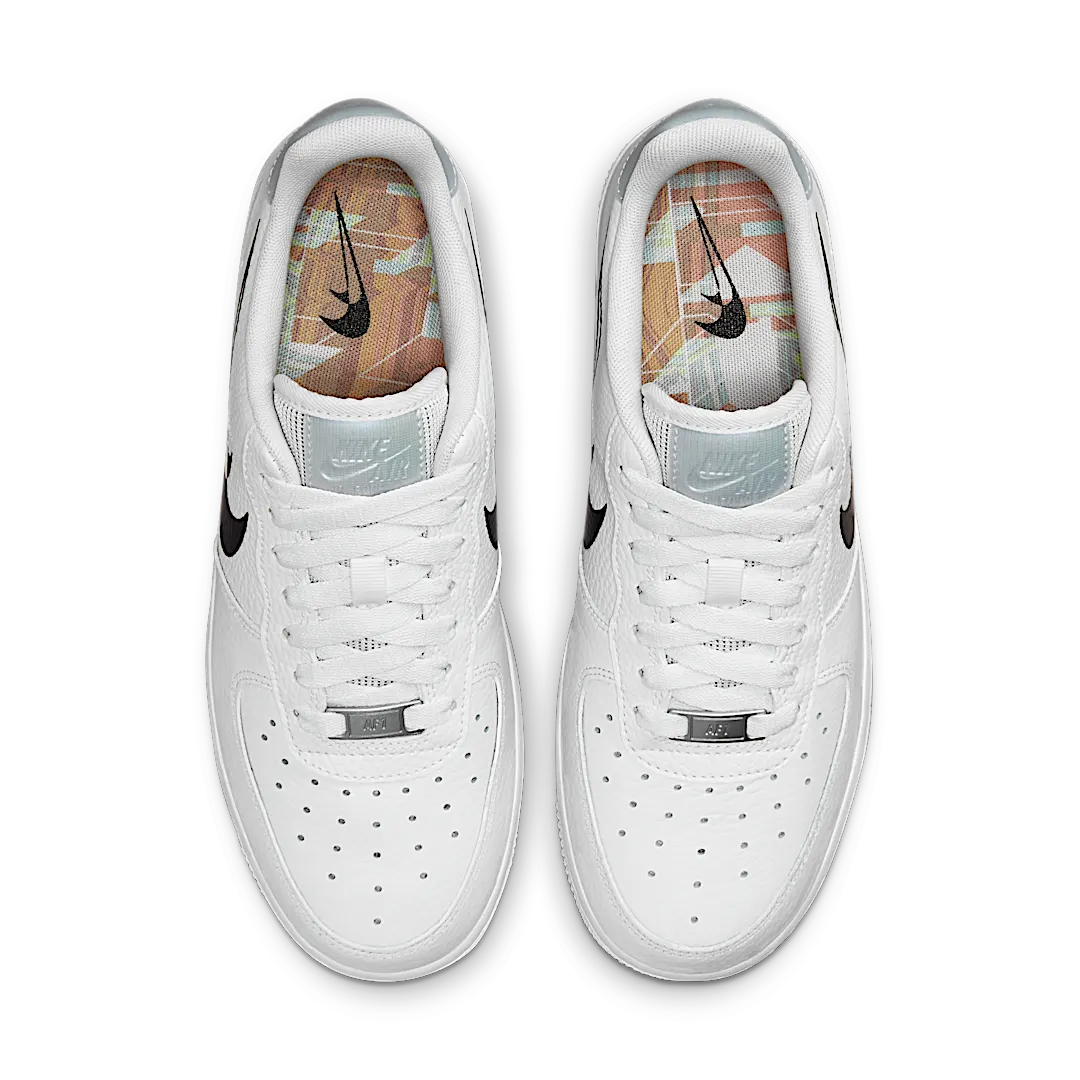 Nike Air Force 1 LO '07 Double Negative White Black