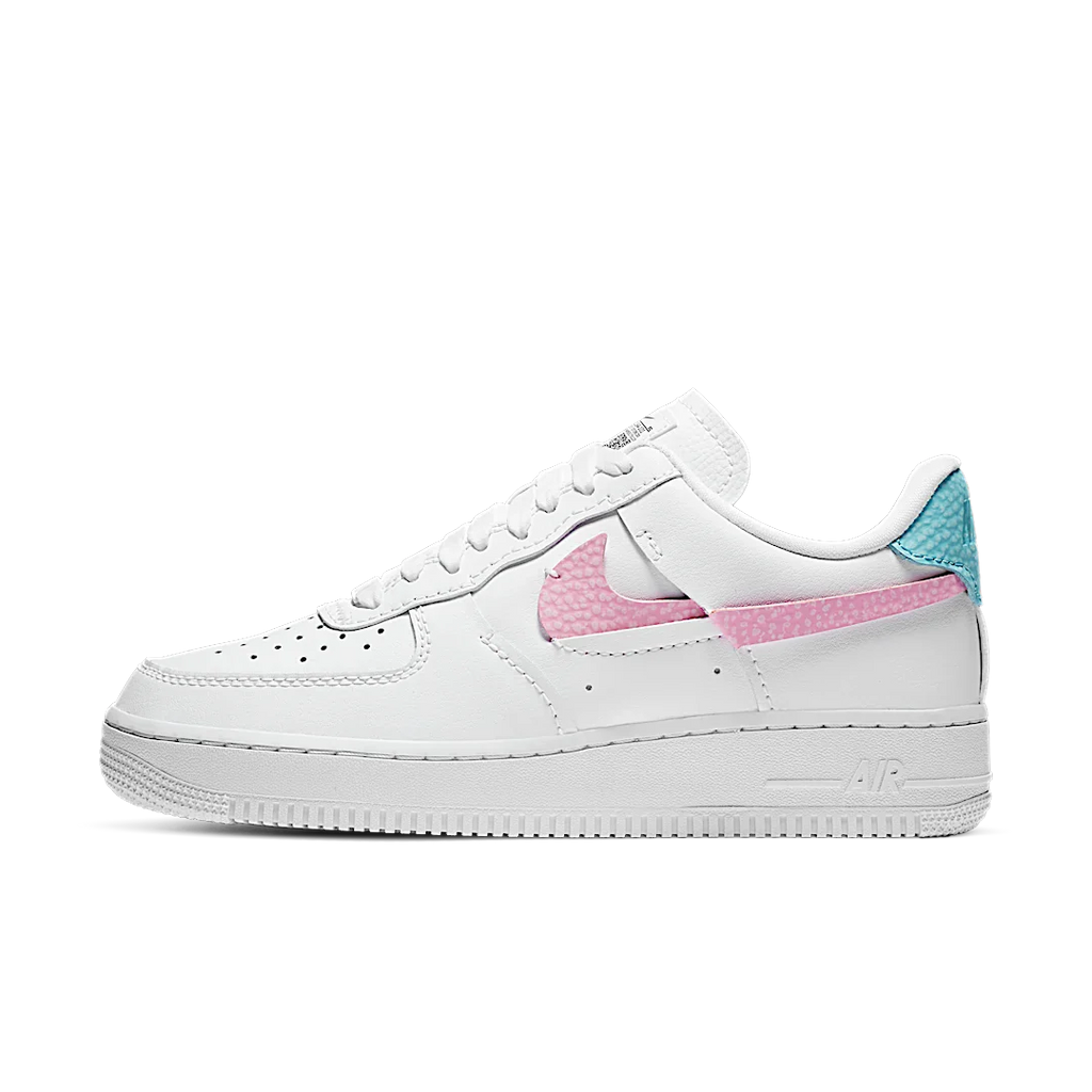 Nike Air Force 1 LXX White Pink Aqua