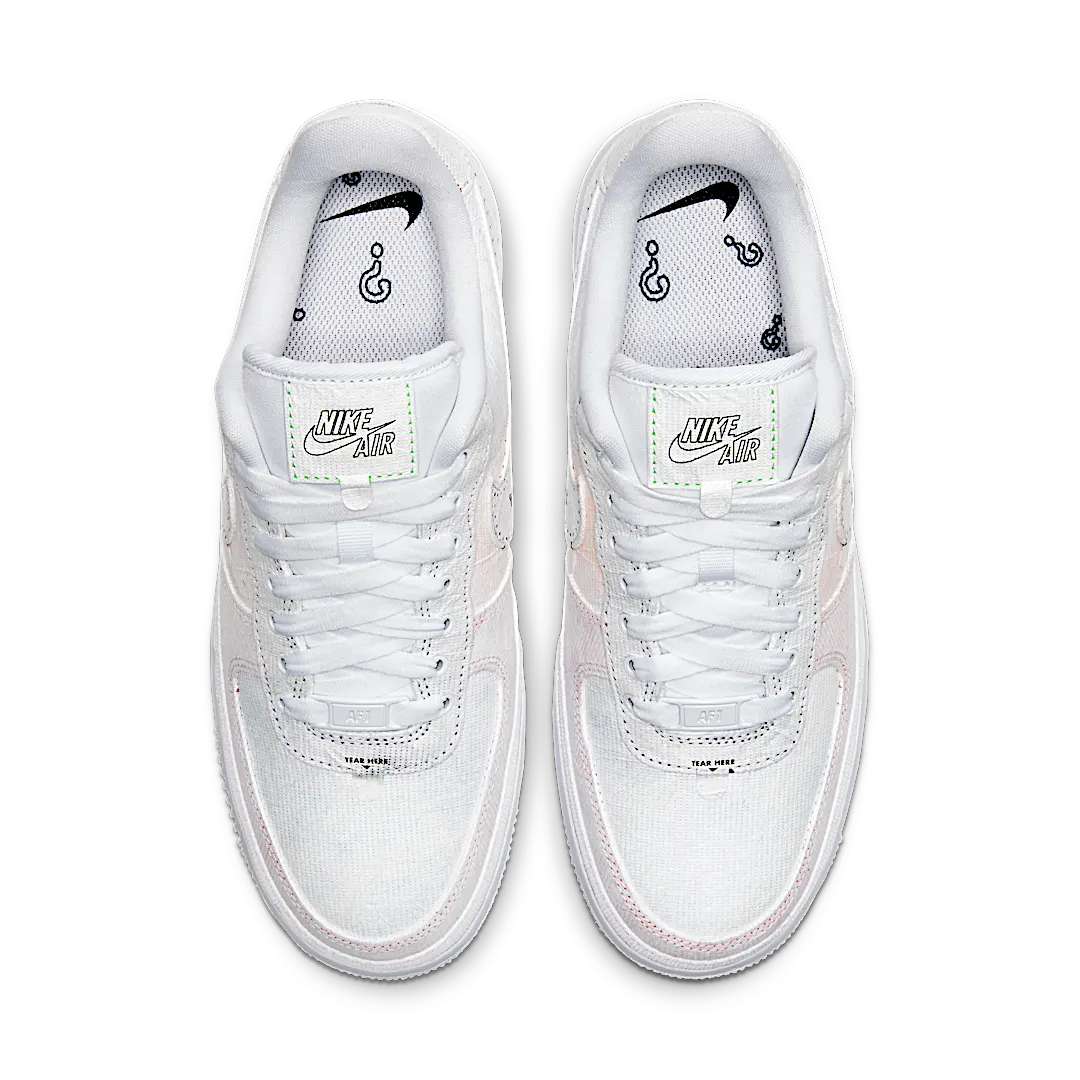Nike Air Force 1 LX Reveal Black Swoosh