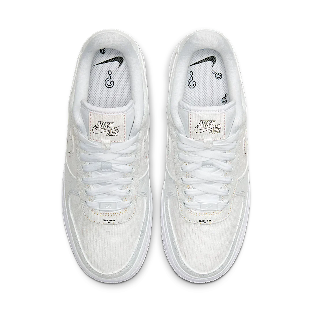 Nike Air Force 1 LX Tear Away Red Swoosh