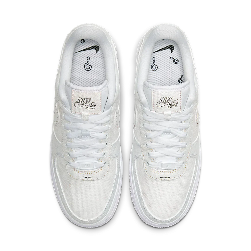 Nike Air Force 1 LX Tear Away Red Swoosh