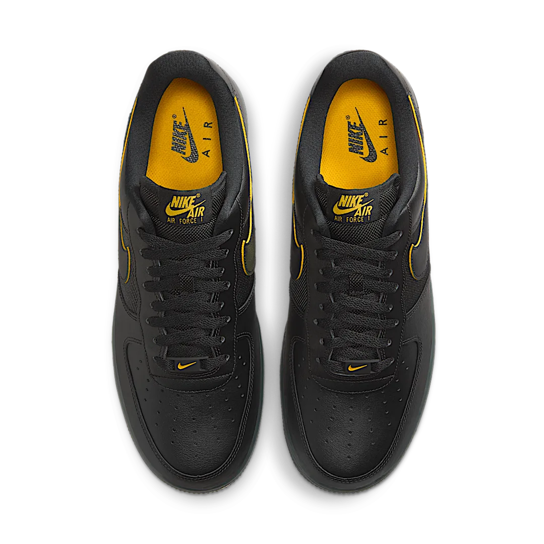 Nike Air Force 1 Low '07 Ballistic Mesh Black University Gold