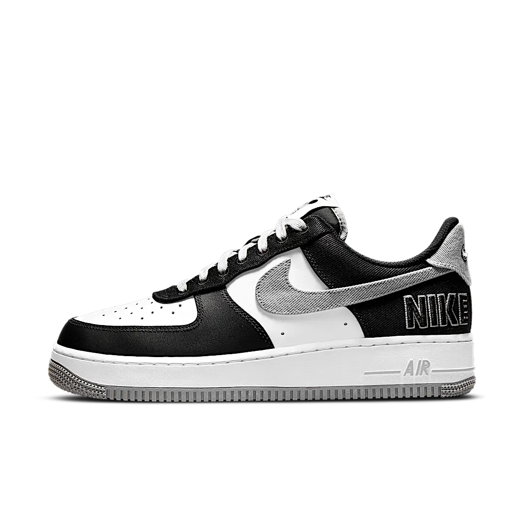 Nike Air Force 1 Low '07 EMB Raiders Black White