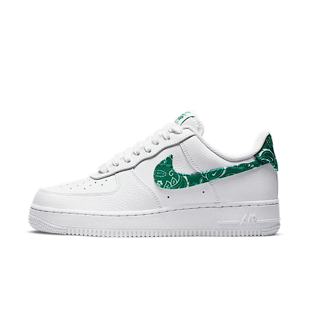 Nike Air Force 1 Low '07 Essential White Green Paisley