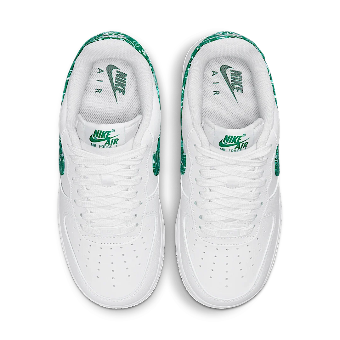 Nike Air Force 1 Low '07 Essential White Green Paisley