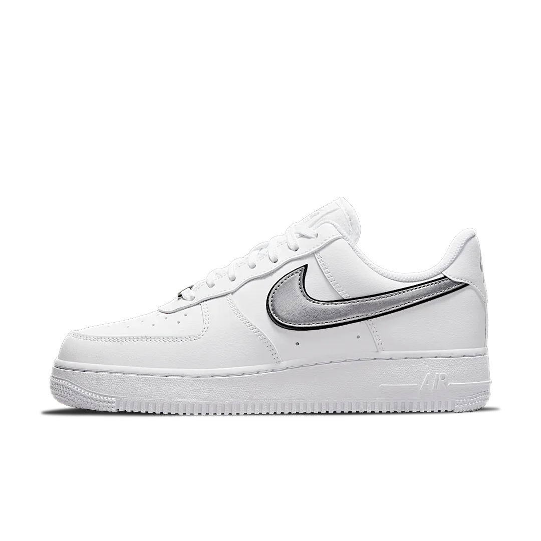 Nike Air Force 1 Low '07 Essential White Metallic Silver Black