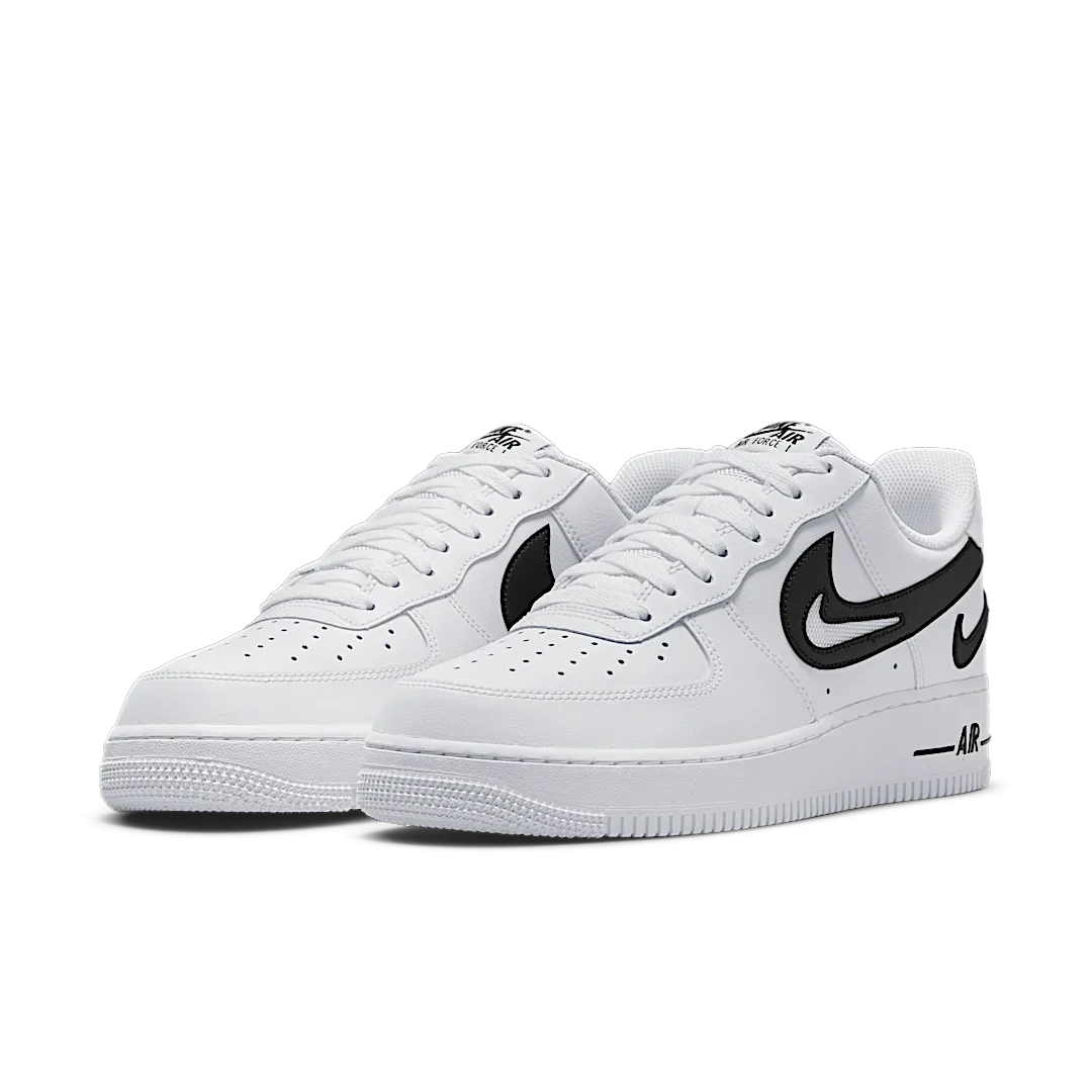 Nike Air Force 1 Low '07 FM Cut Out Swoosh White Black