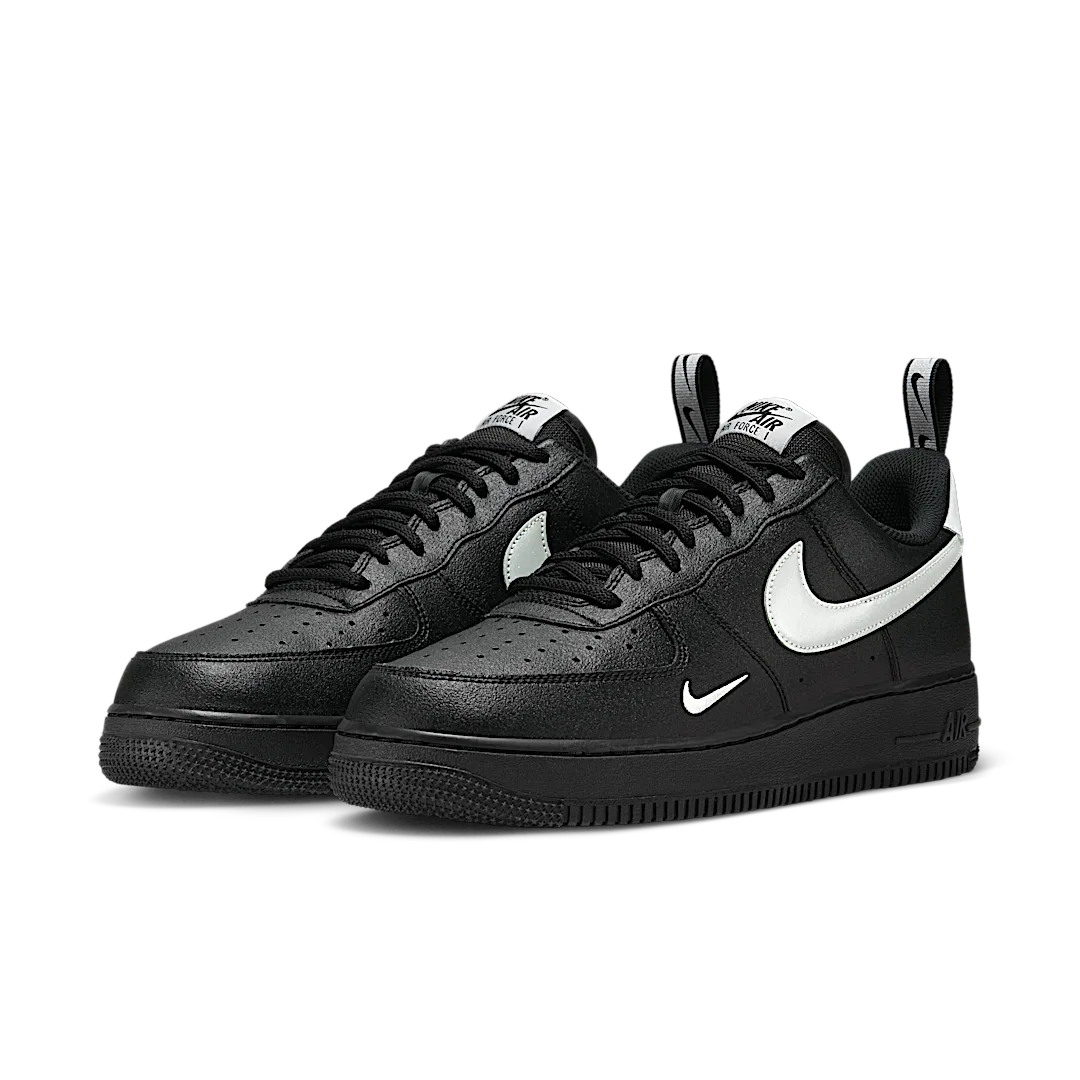 Nike Air Force 1 Low '07 LV8 Black Metallic Silver
