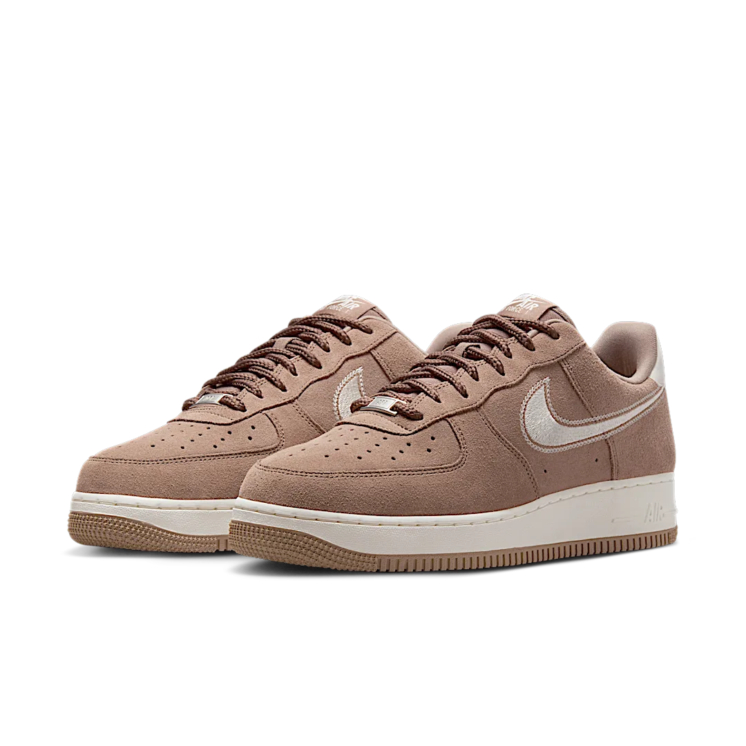 Nike Air Force 1 Low '07 LV8 Mink Brown Embroidered Swoosh
