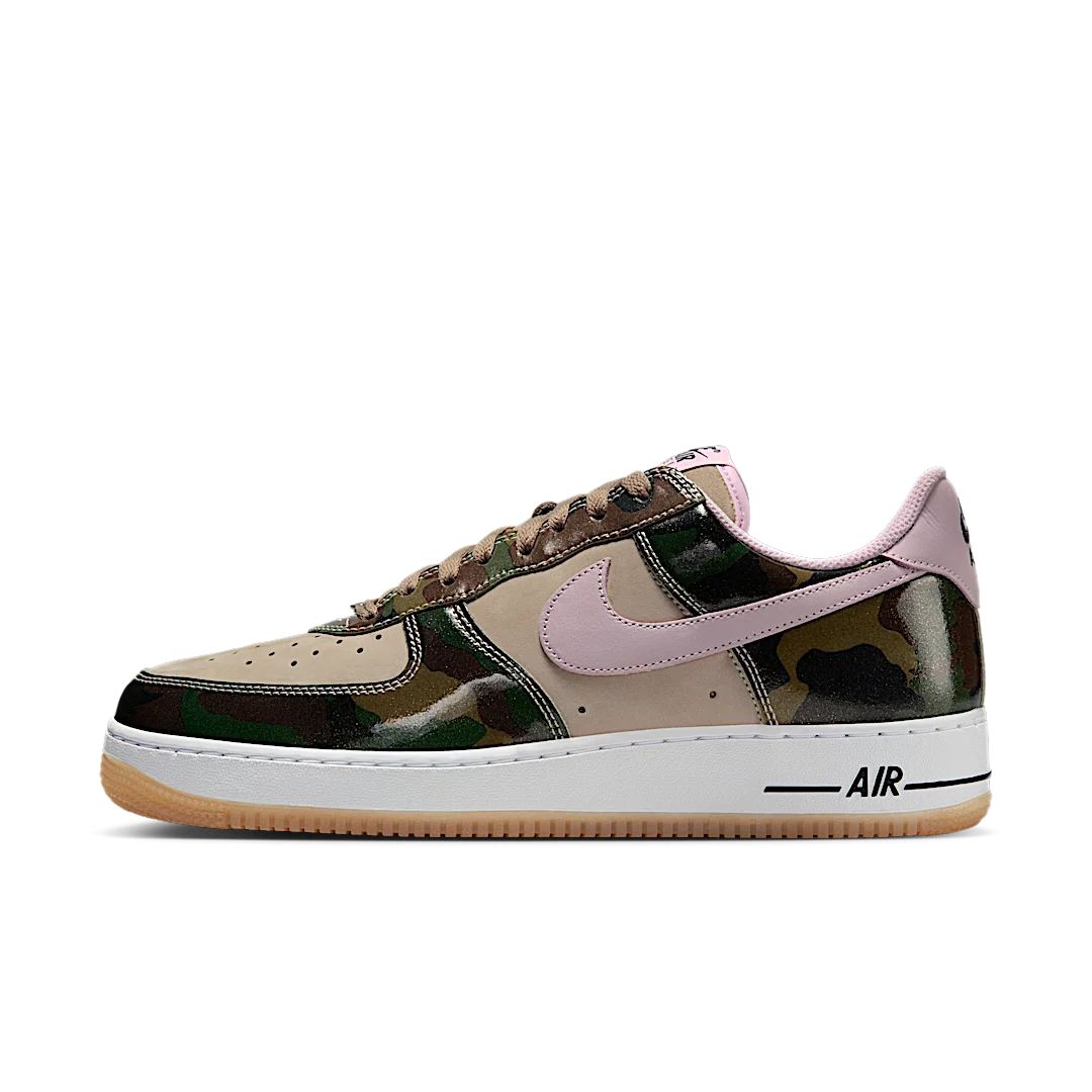 Nike Air Force 1 Low '07 LV8 Patent Camo Pink