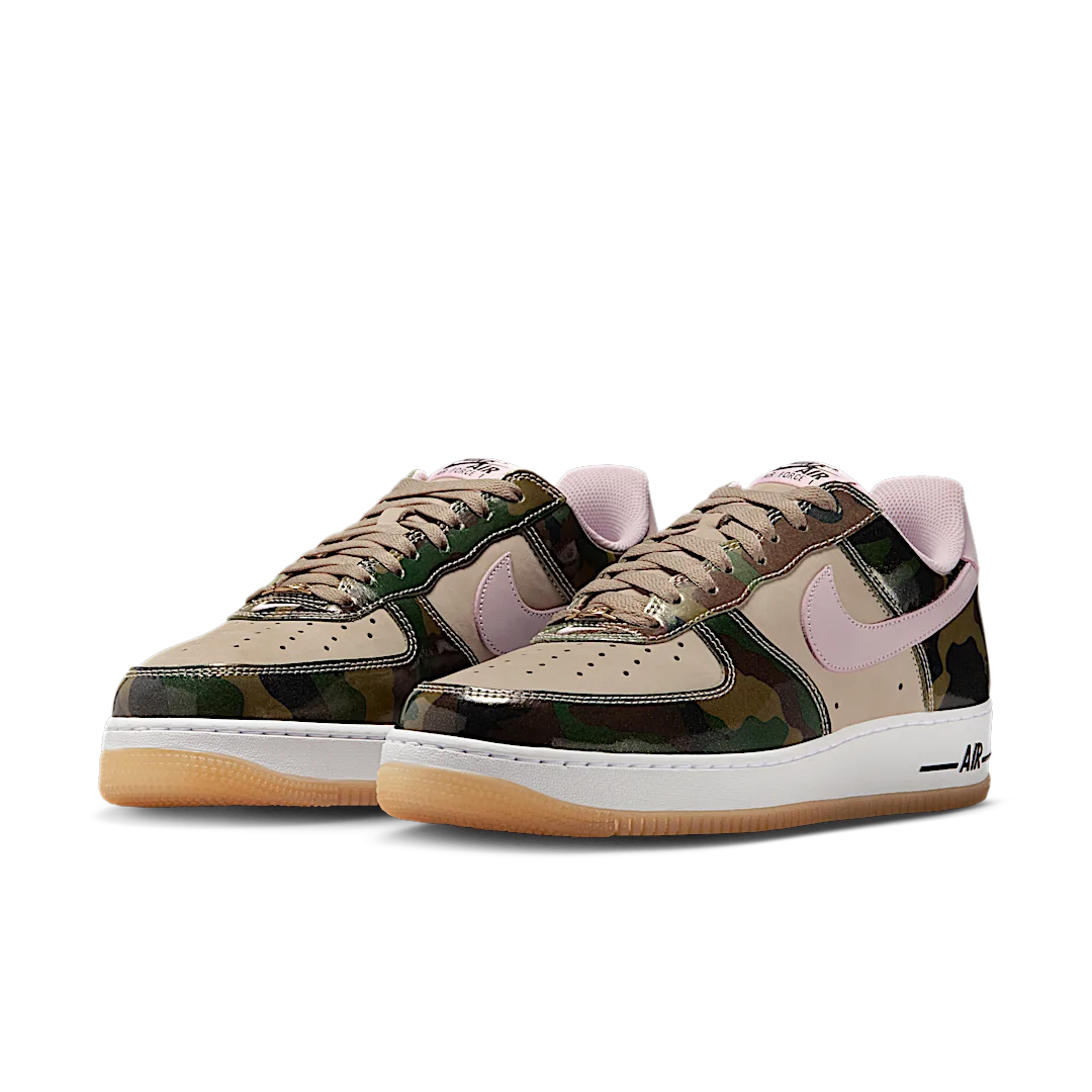 Nike Air Force 1 Low '07 LV8 Patent Camo Pink