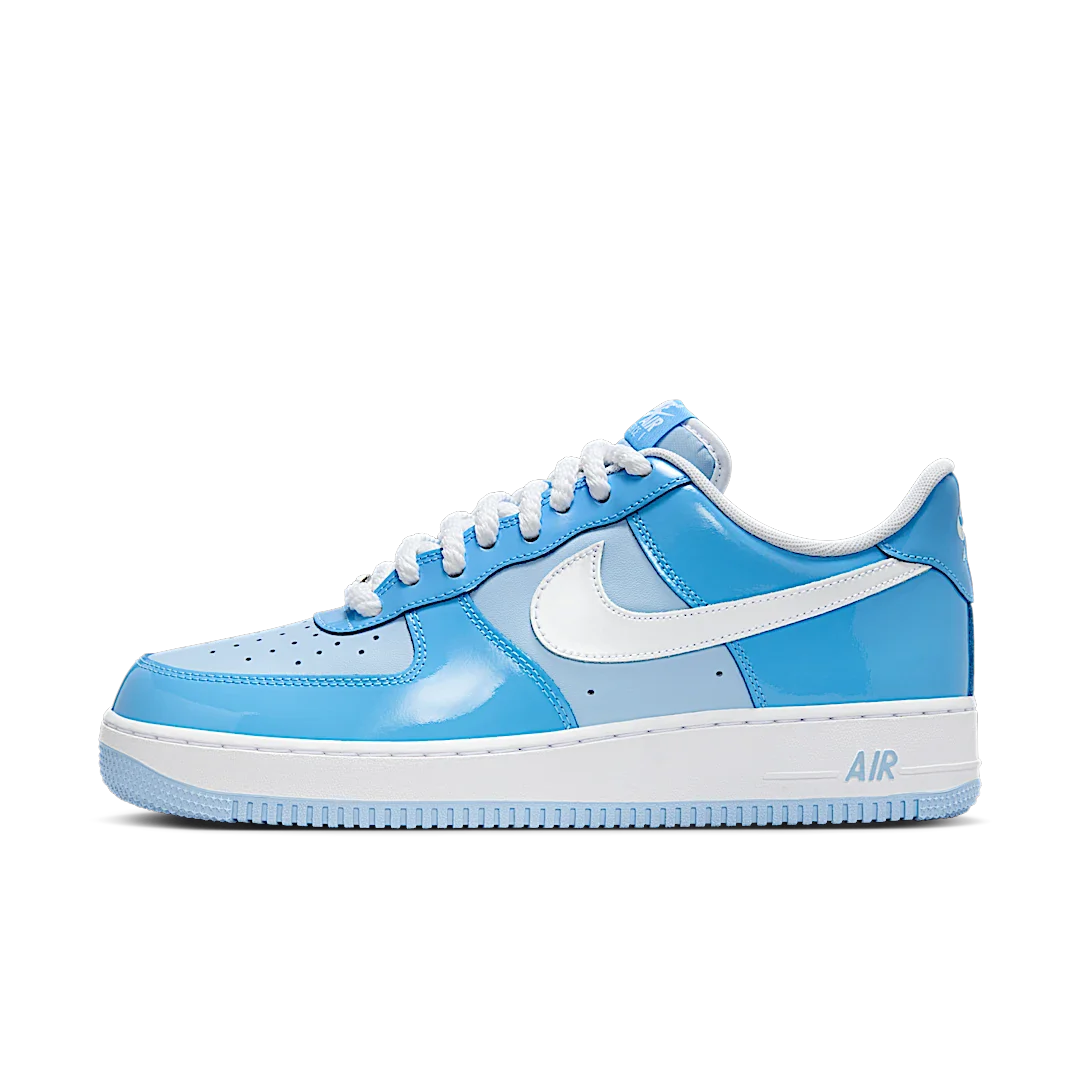 Nike Air Force 1 Low '07 LV8 Phychic Blue White Patent