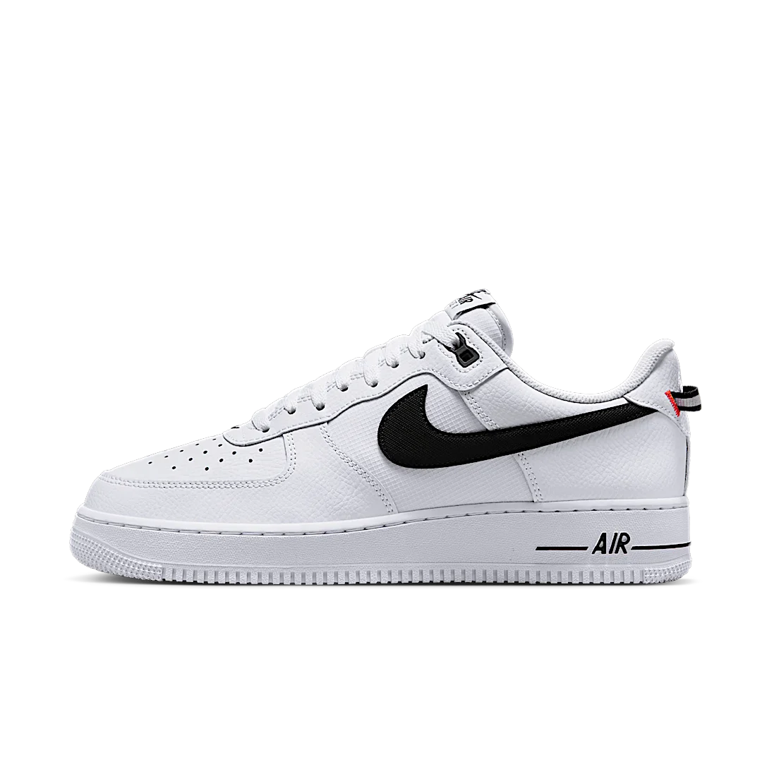 Nike Air Force 1 Low '07 LV8 White Black Bright Crimson