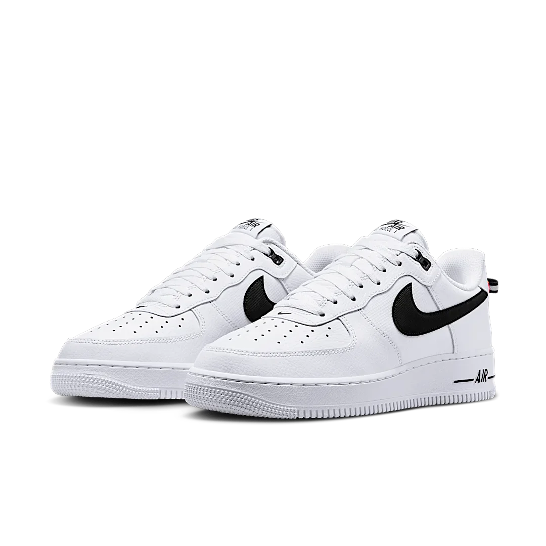 Nike Air Force 1 Low '07 LV8 White Black Bright Crimson