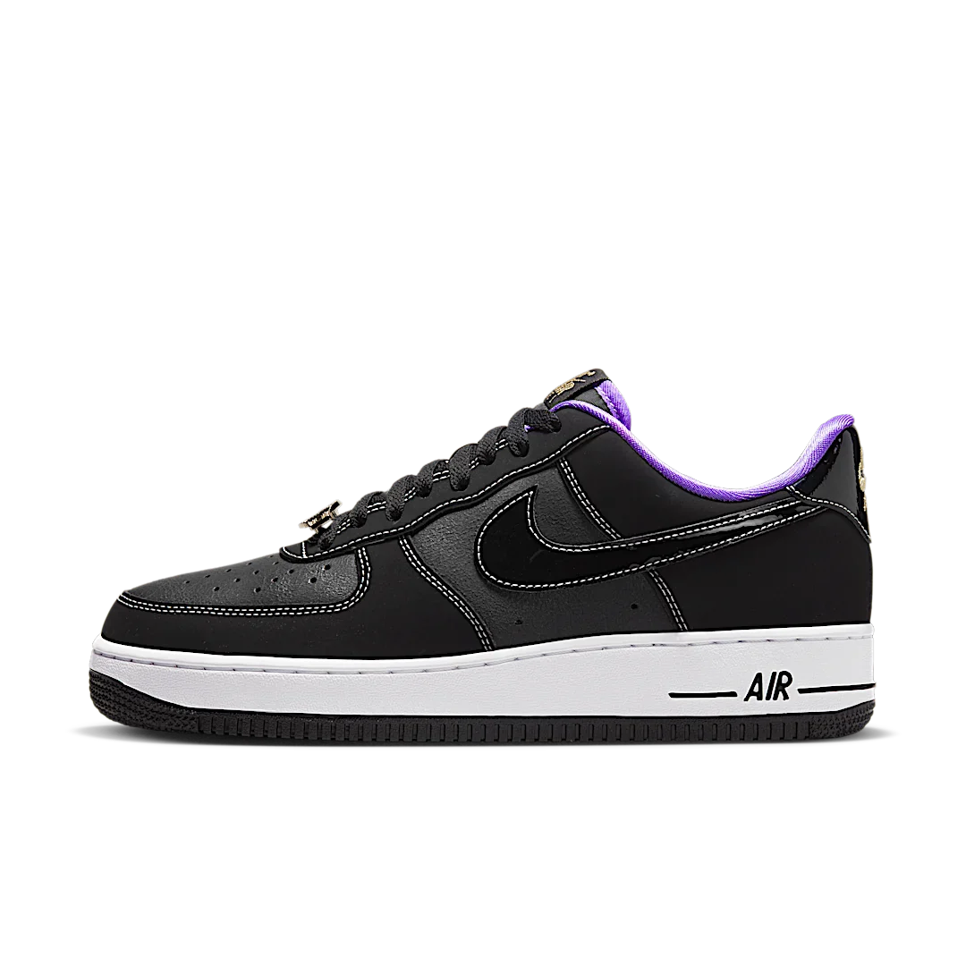 Nike Air Force 1 Low '07 LV8 World Champ Black Purple