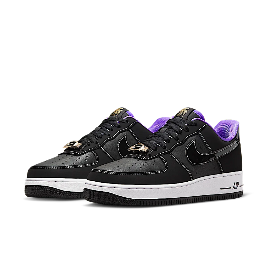 Nike Air Force 1 Low '07 LV8 World Champ Black Purple
