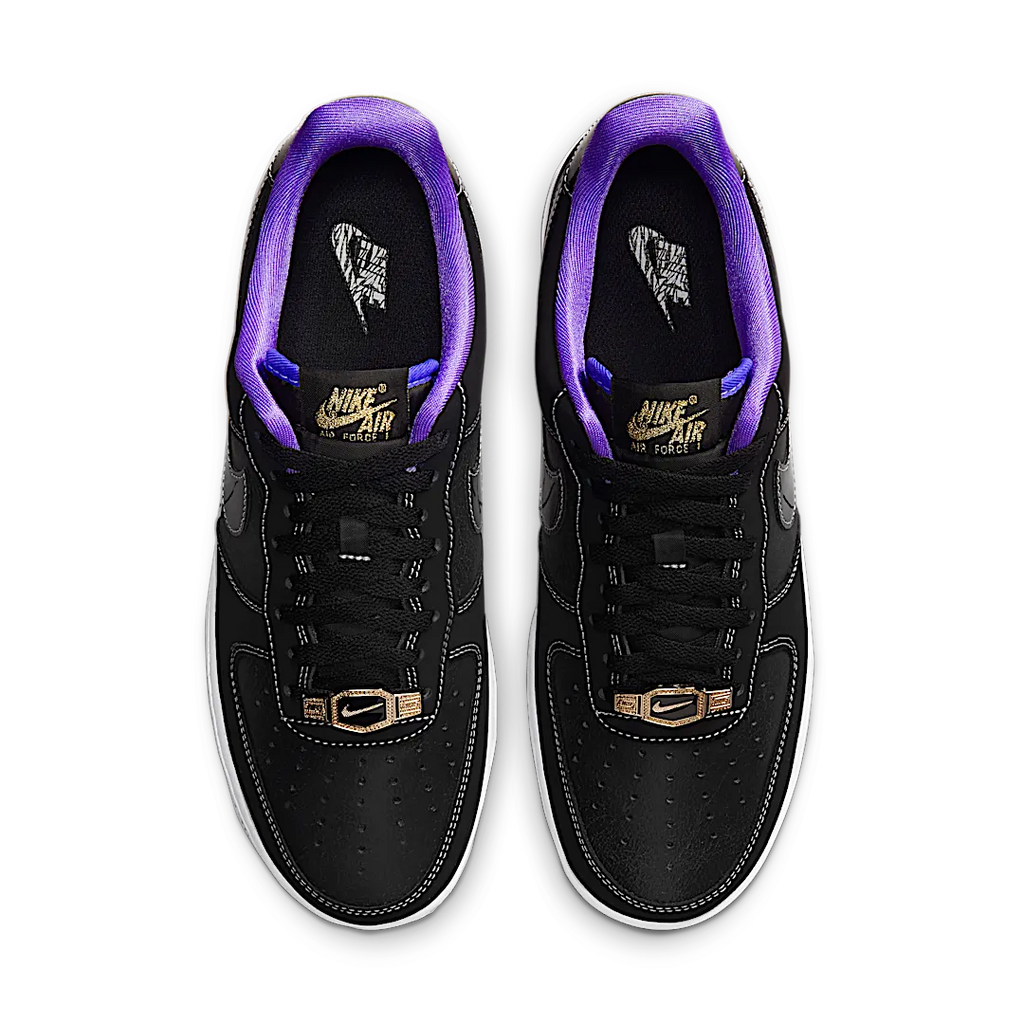 Nike Air Force 1 Low '07 LV8 World Champ Black Purple