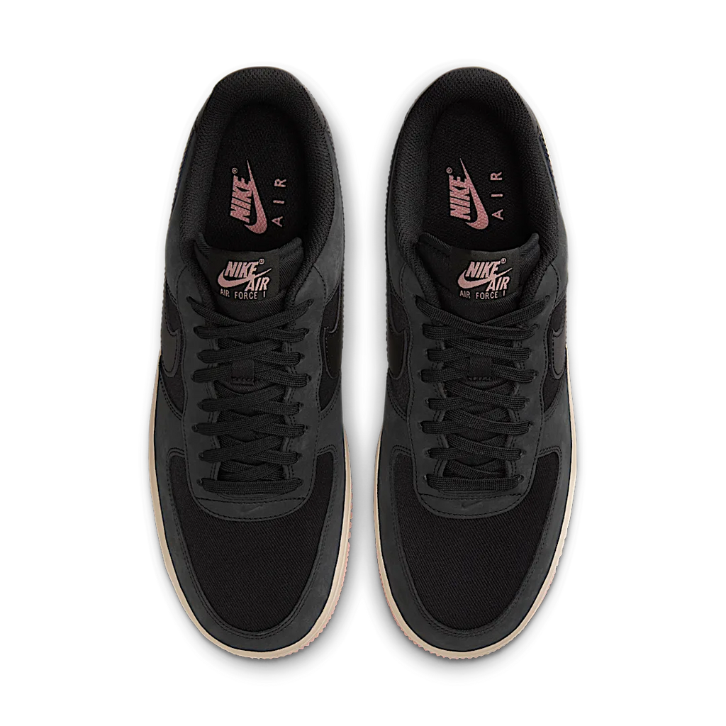 Nike Air Force 1 Low '07 LX Black Red Stardust