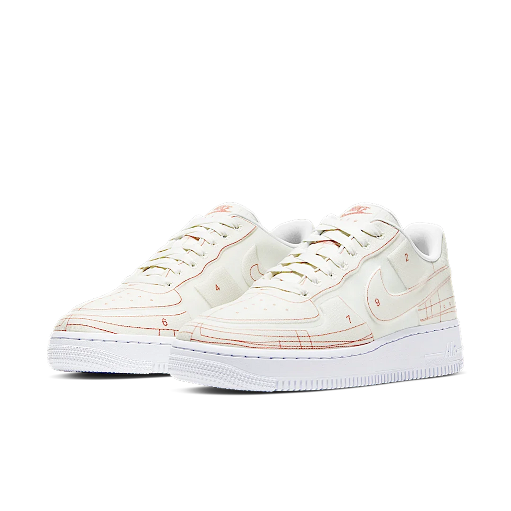 Nike Air Force 1 Low '07 LX Blueprint Summit White