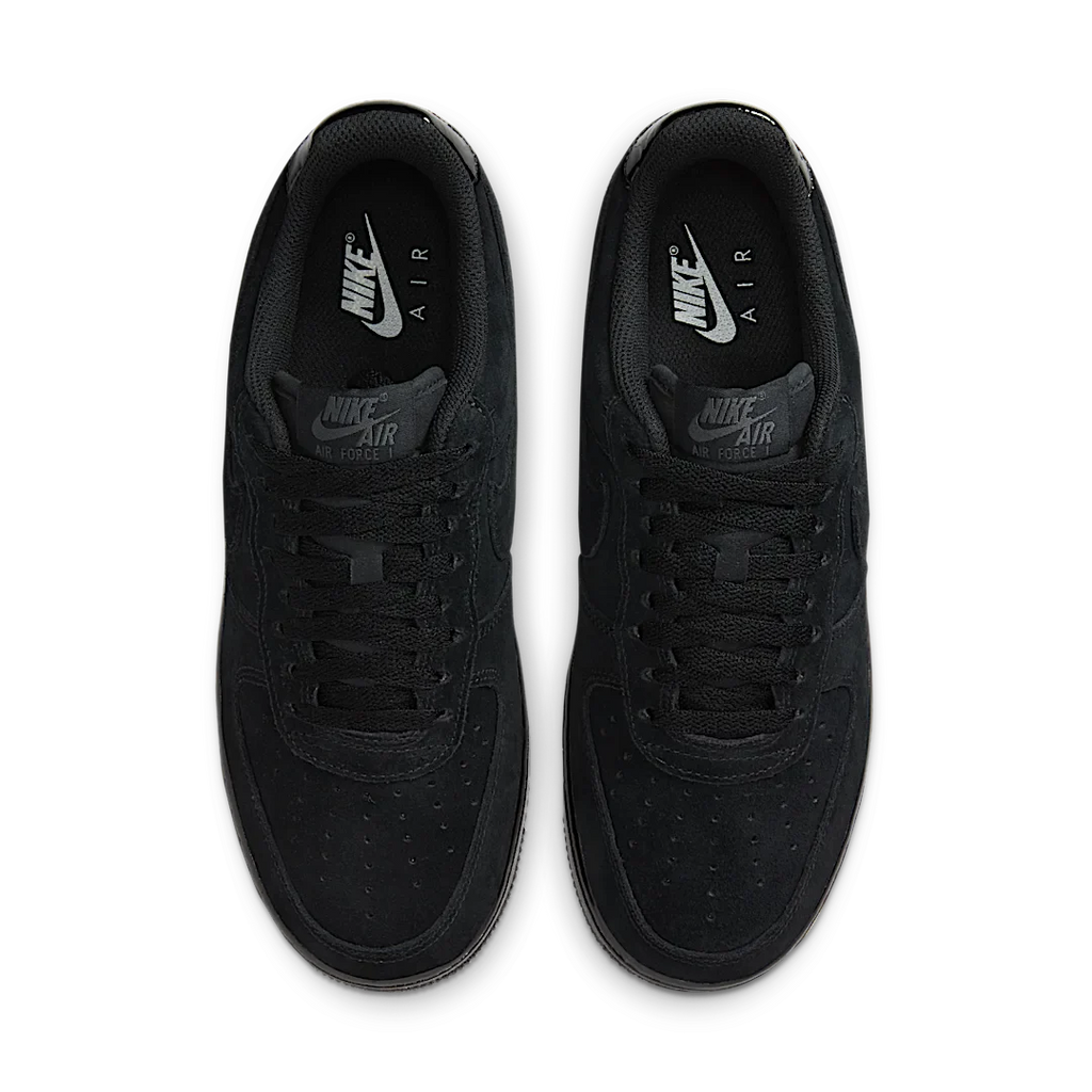 Nike Air Force 1 Low '07 Triple Black Suede