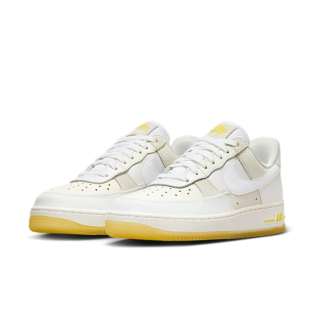 Nike Air Force 1 Low '07 UV Reactive Patchwork White Multicolor Yellow
