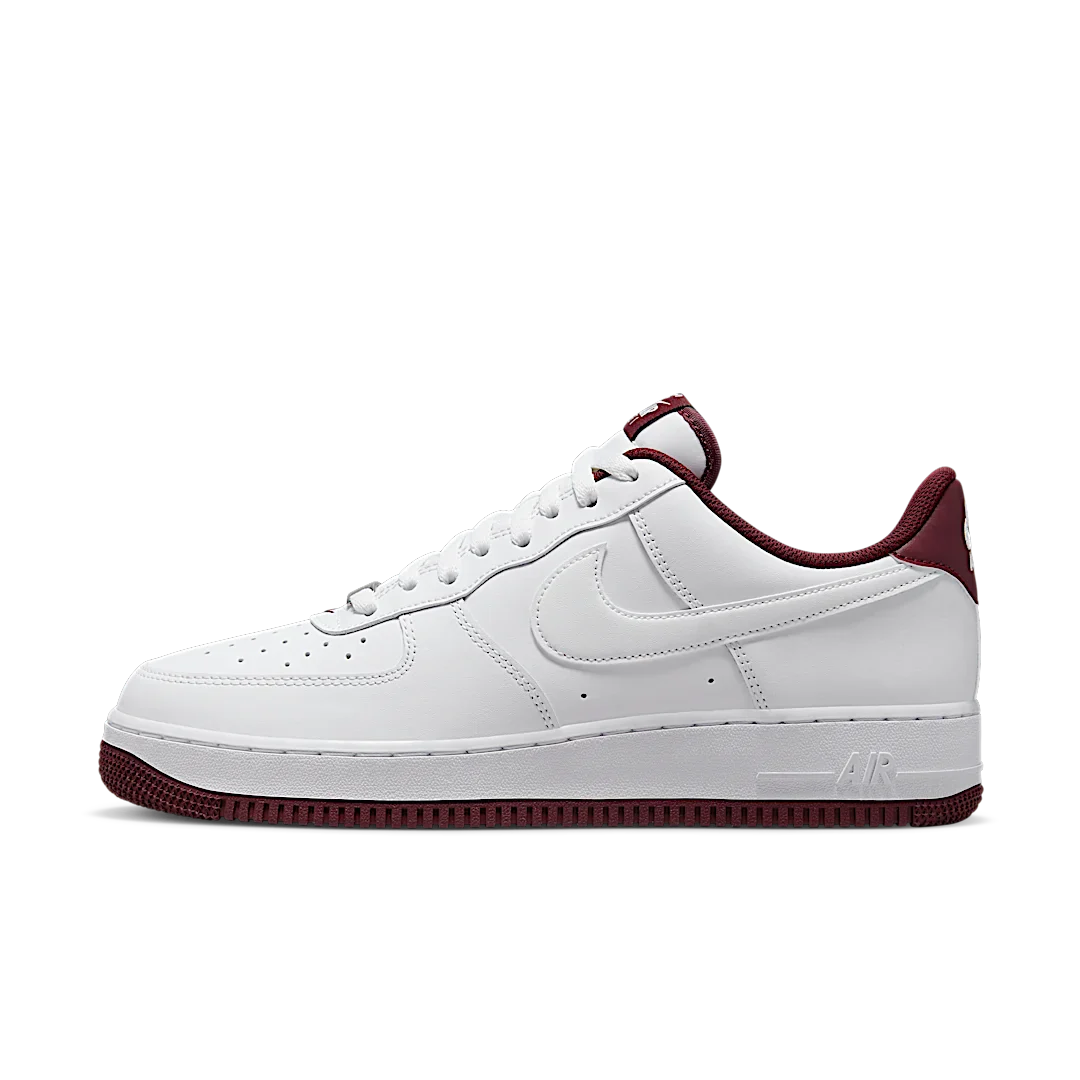 Nike Air Force 1 Low '07 White Dark Beetroot