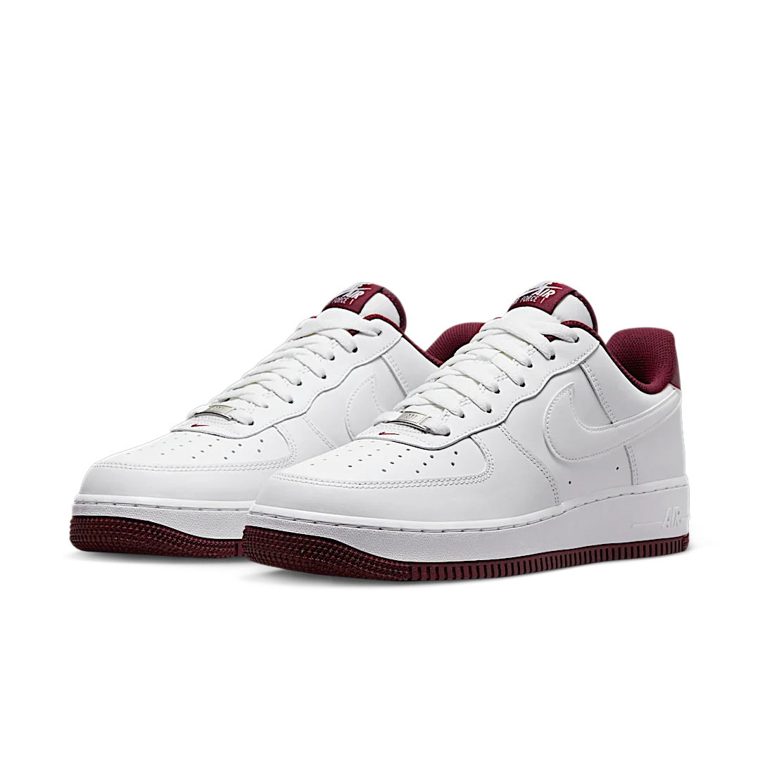 Nike Air Force 1 Low '07 White Dark Beetroot