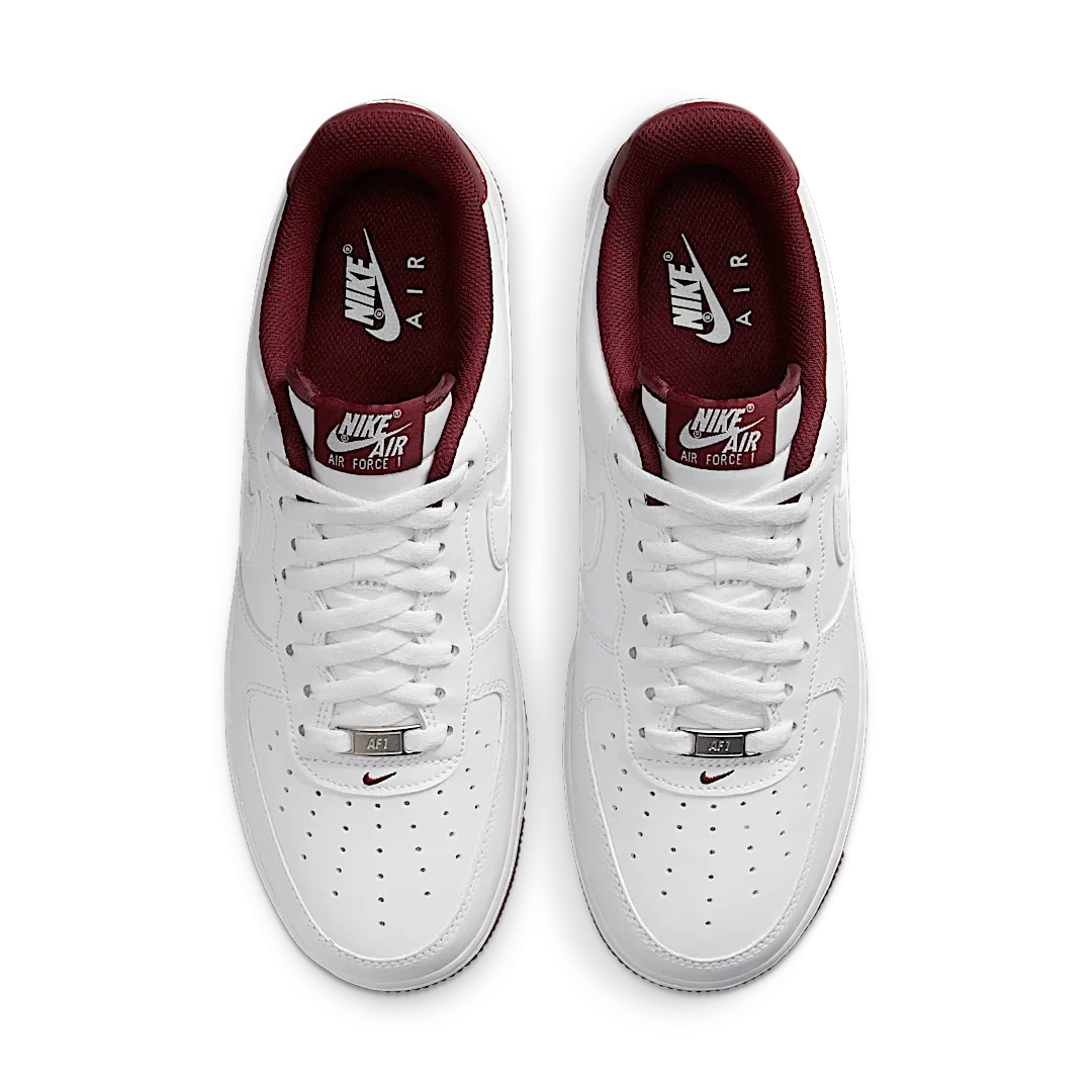 Nike Air Force 1 Low '07 White Dark Beetroot