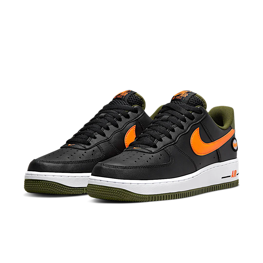 Nike Air Force 1 Low Hoops Black University Gold