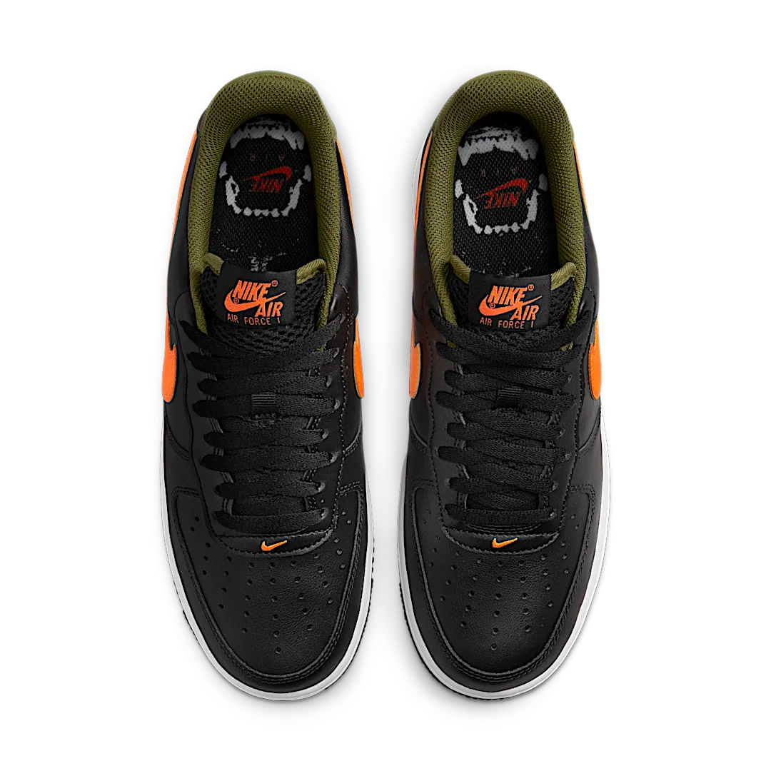 Nike Air Force 1 Low Hoops Black University Gold