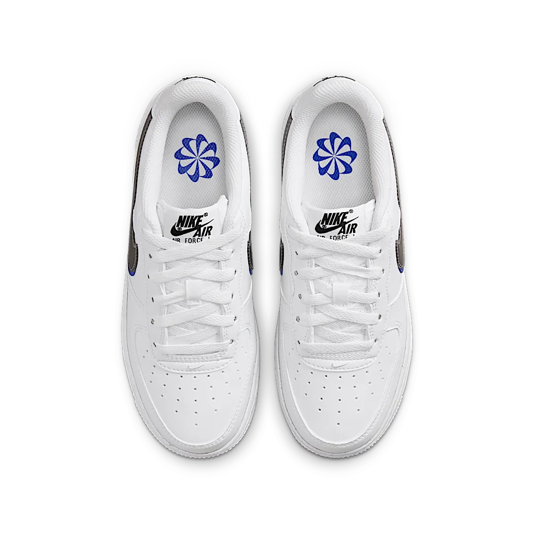 Nike Air Force 1 Low Impact Next Nature Double Swoosh White Black Blue